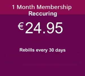 price for 30 days recurring membership