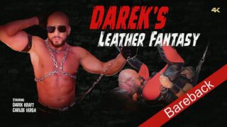 Darek's leather fantasy gay video