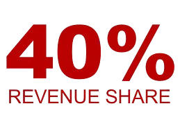 Revenue share 40%