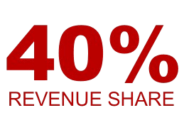 Revenue share 40%